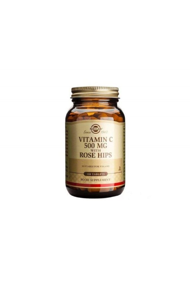Vitamin C 500 Mg with Rose Hips 100 Tablets