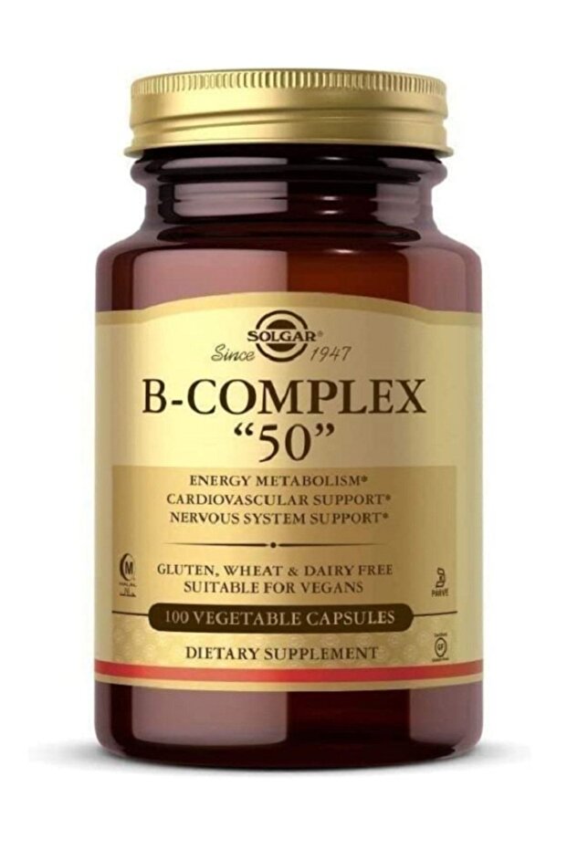 Vitamin B Complex 50 Mg 100 Kapsül - 3