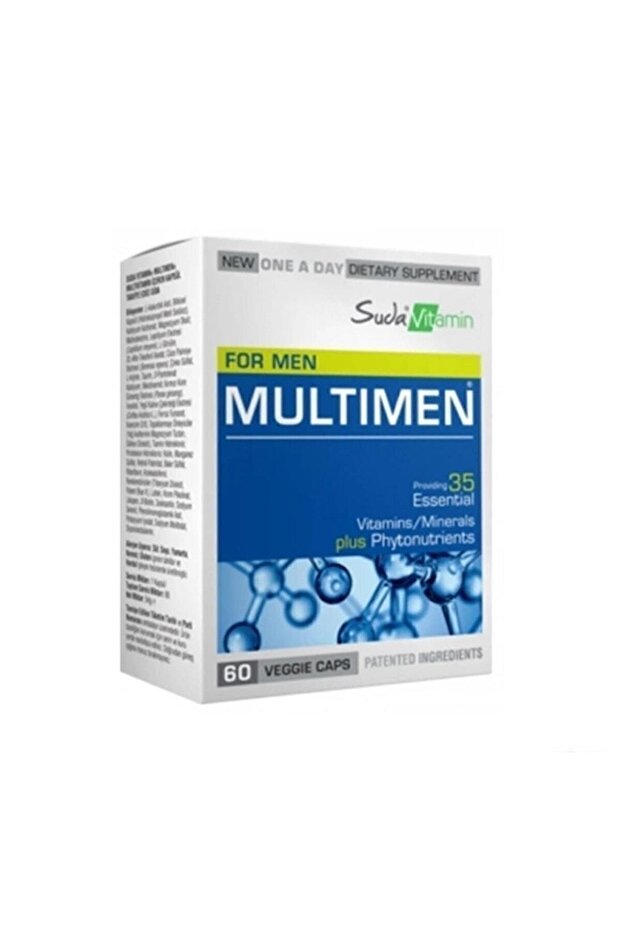 Multimen Mens Multivitamin 60 Bitkisel Kapsül (svm101) - 1
