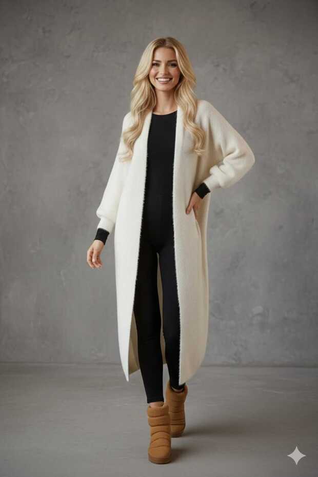 Women's Oversized Fit Alya Cardigan