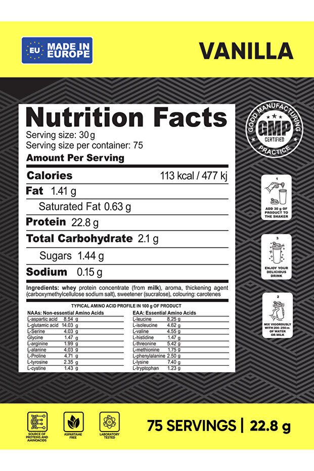 AID PLUS WPC فانيليا (2270 جرام) - 7