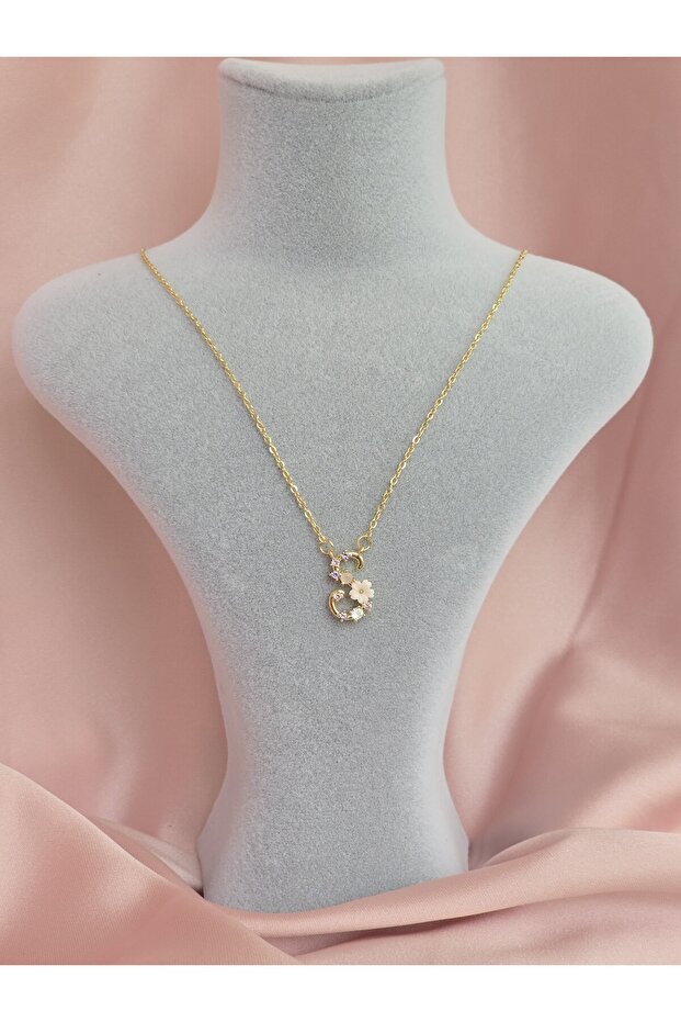 Çelik harf kolye - 1