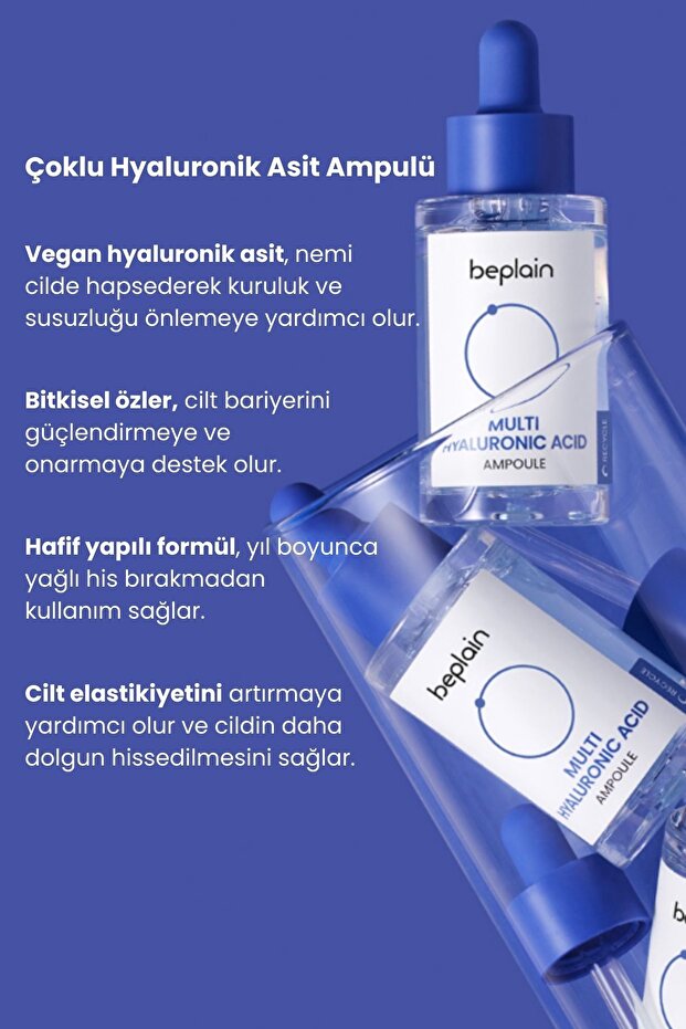 Multi Hyaluronik Asit İçeren Ampul Serum 30ml - 5
