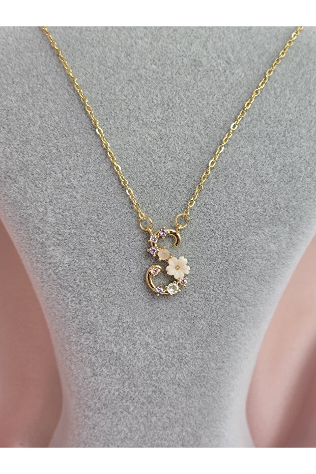 Çelik harf kolye - 6