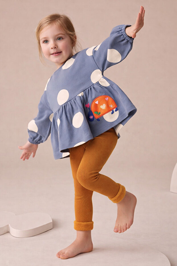 Children's Tights Tile with Towel Inside