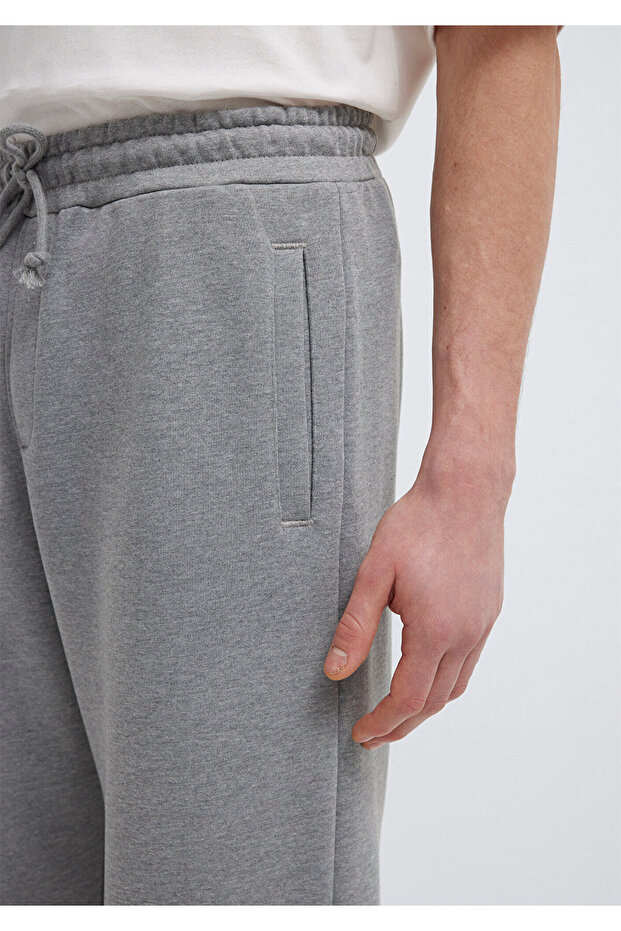 Gri Basic Eşofman Altı 0010462-80018 - 7