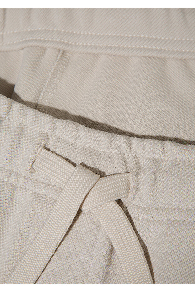 Bej Örme İnterlok Pantolon 0010521-70144 - 8