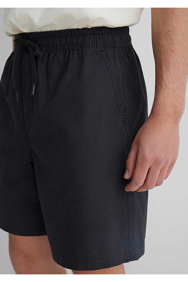 Siyah Şort 0410266-900 - 6