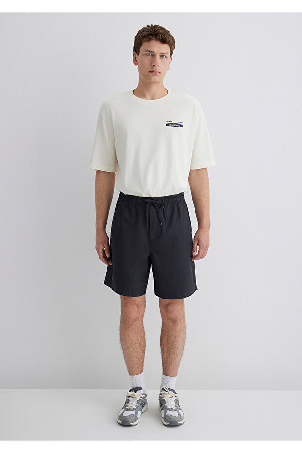 Siyah Şort 0410266-900 - 4