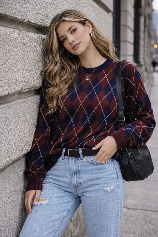 Thick Equivalent Baklava Sweater G3169 - 1