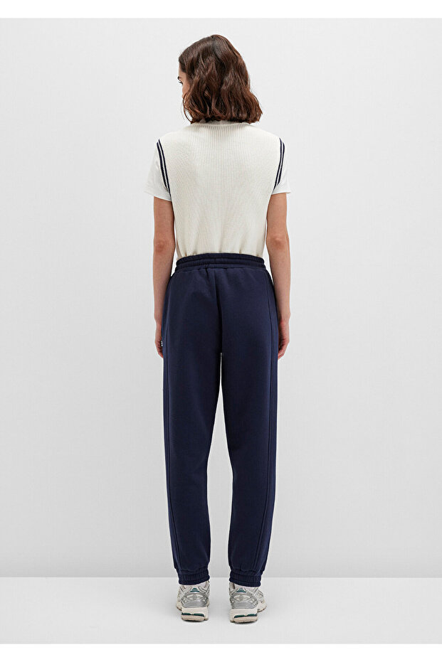 Lacivert Basic Eşofman Altı 1600430-70487 - 5