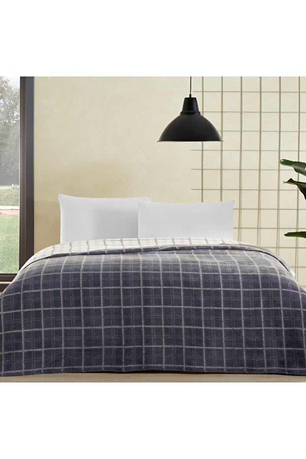 بطانية إدوين القطنية المزدوجة أنثراسايت - 2