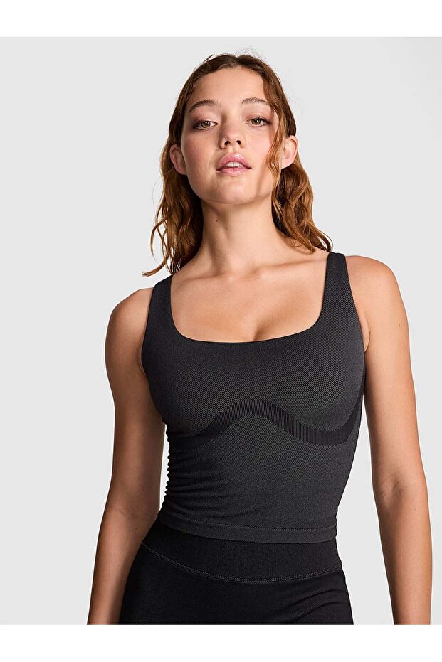 Seamless Kalın Askılı Atlet - 1