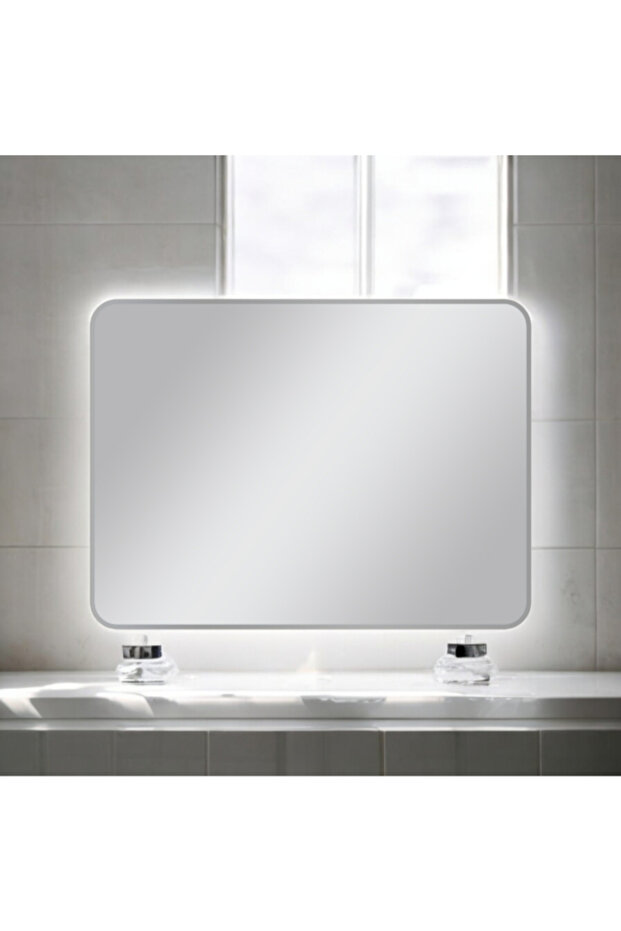 مرآة حمام مستطيلة بسيطة 50 × 70 سم - 2