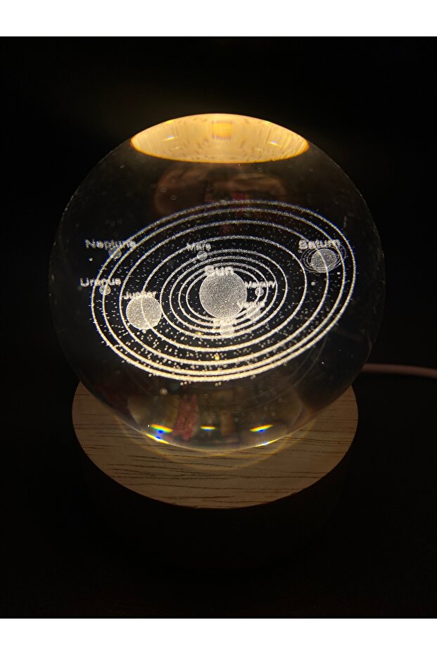 Kristal Led Işıklı Küre - 3