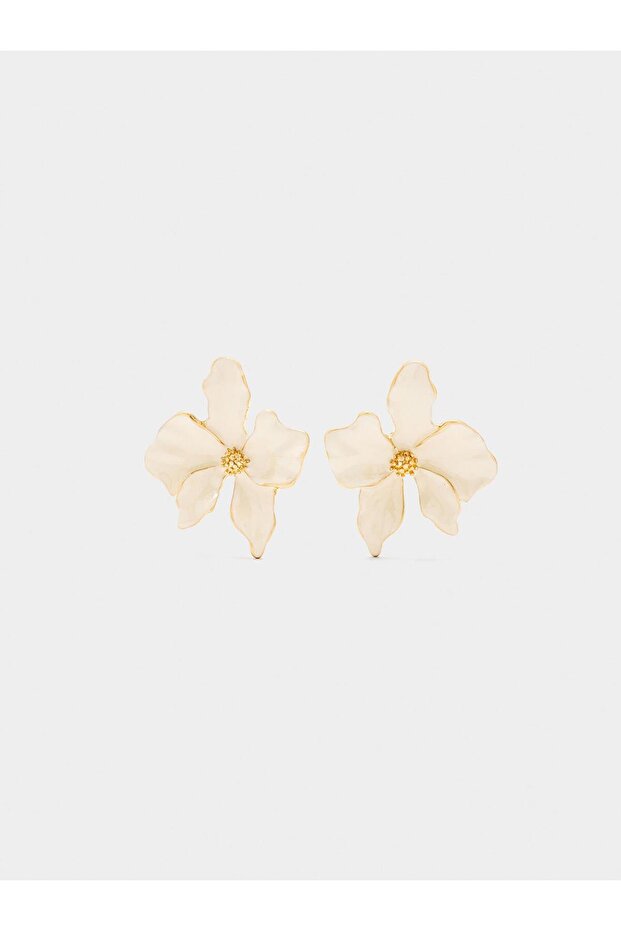 Mineli Çiçek Küpe - 2