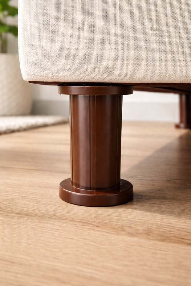 Adjustable 4-Piece Furniture Leg | Abs Composite Adjustable Base Leg | Cabinet – Sofa – Table Compatible