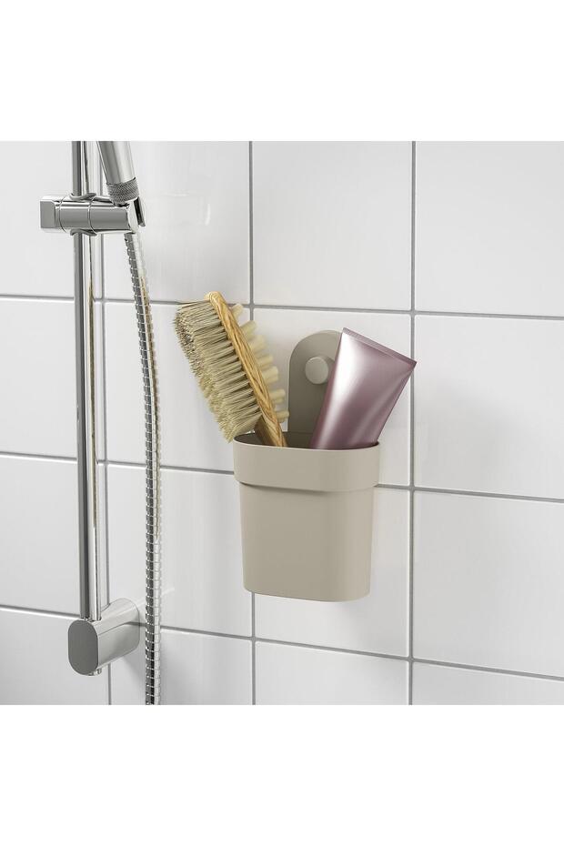 Öbonas Vantuzlu Kutu Bej 10 Cm - 2