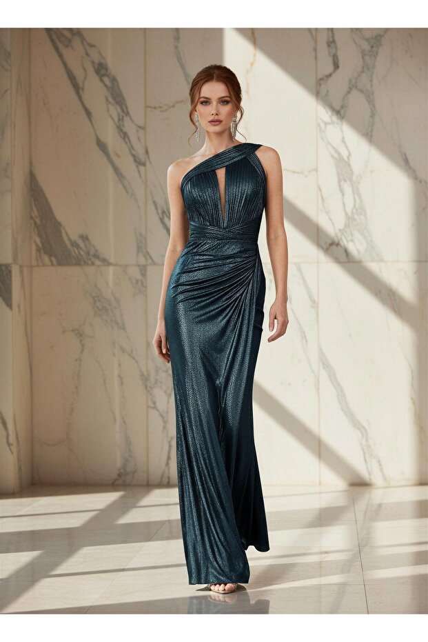 6172SIM SİMLİ ELBİSE - 1