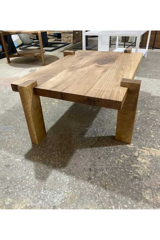 MASİF AHŞAP ORTA SEHPA - 2