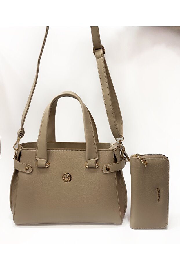 Women's Hand and Shoulder Bag – with Wallet Gift