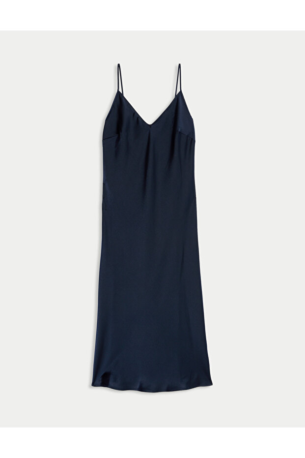 Dream Satin Uzun Gecelik - 2