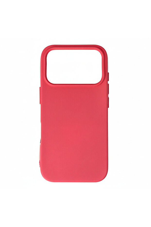 Bumper Case Compatible with iPhone 17 Pro Max - Raspberry - 1