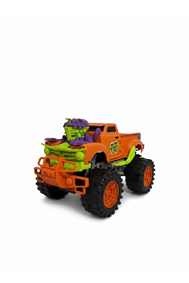 Turuncu Çılgın Dev Araba - 4