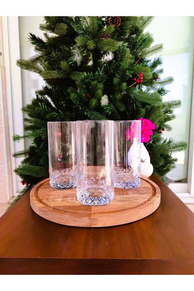 Pamella Set of 4 Soft Drink Glasses - 440 ml