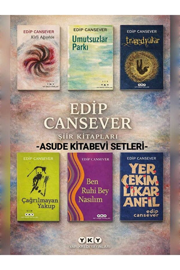 Edip CANSEVER seti 6 kitap
