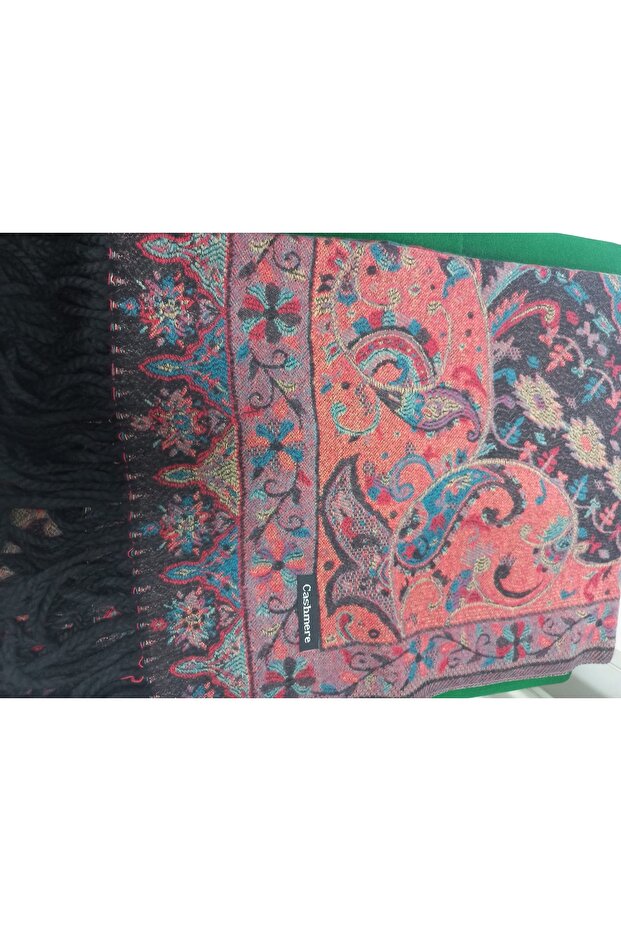 İthal kaşmir omuz şalı - 2