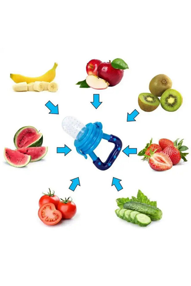 Fruit Pacifier - Blue - 5