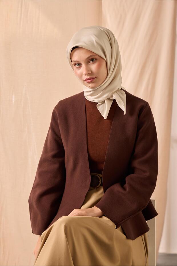 Shiny düz eşarp - 2