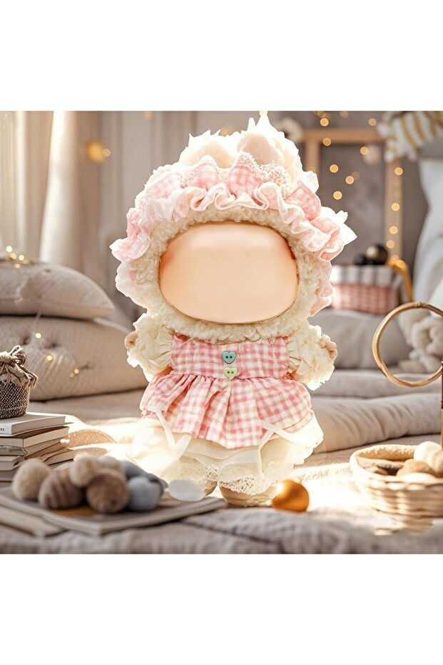 طقم كاروهات وردي - 3