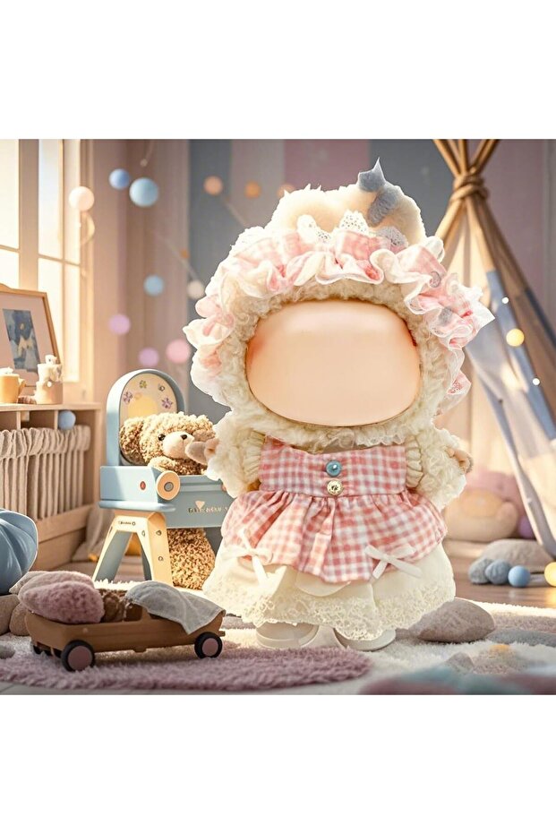 طقم كاروهات وردي - 2