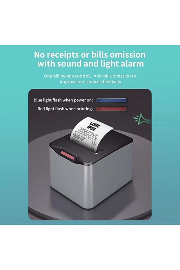 Receipt Printer 80 mm Thermal Printer - 8