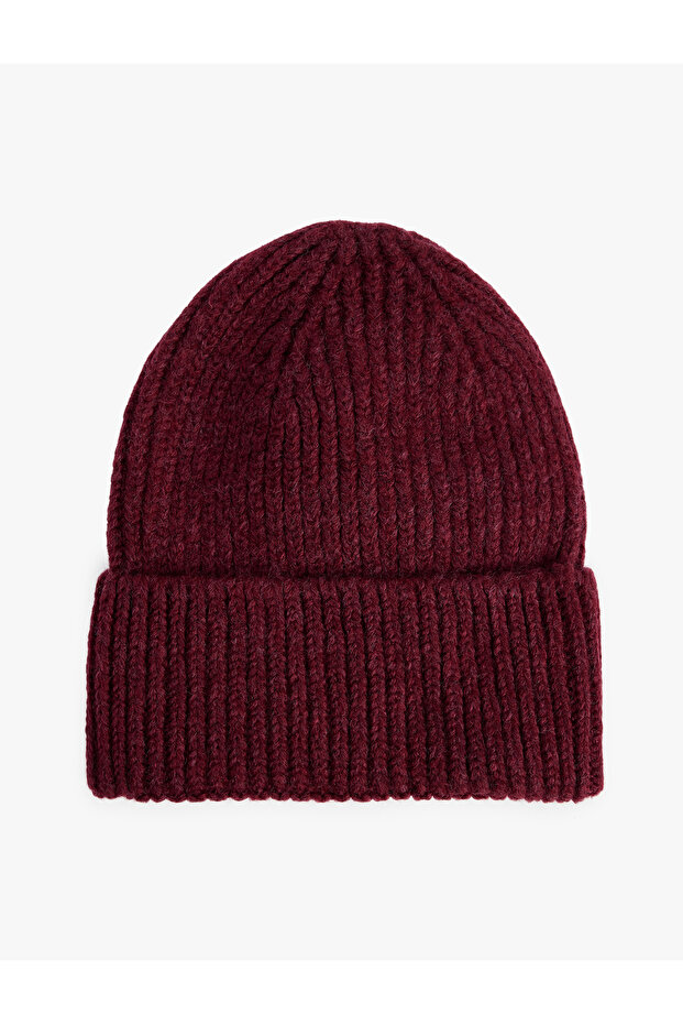 Layered Basic Knitwear Beanie