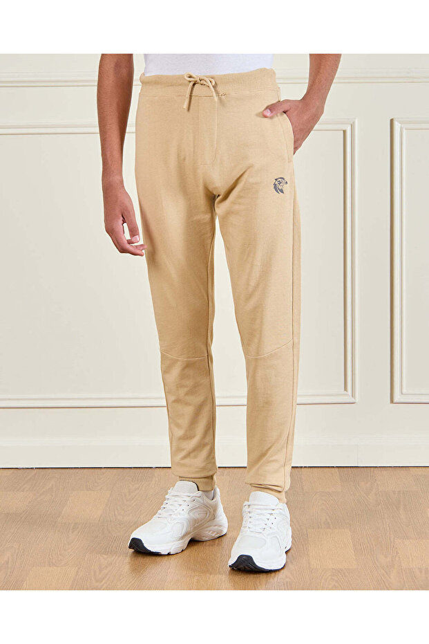 بنطال رياضي بيج اللون - 1