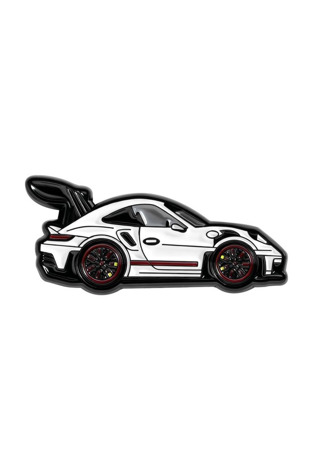 MJ378 Retro Sports Car Badge Hat Clip Souvenir Enamel Pins Custom Brooches Lapel Badges Fun Cool Jew