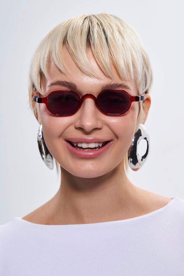Miles a Red Black Sunglasses
