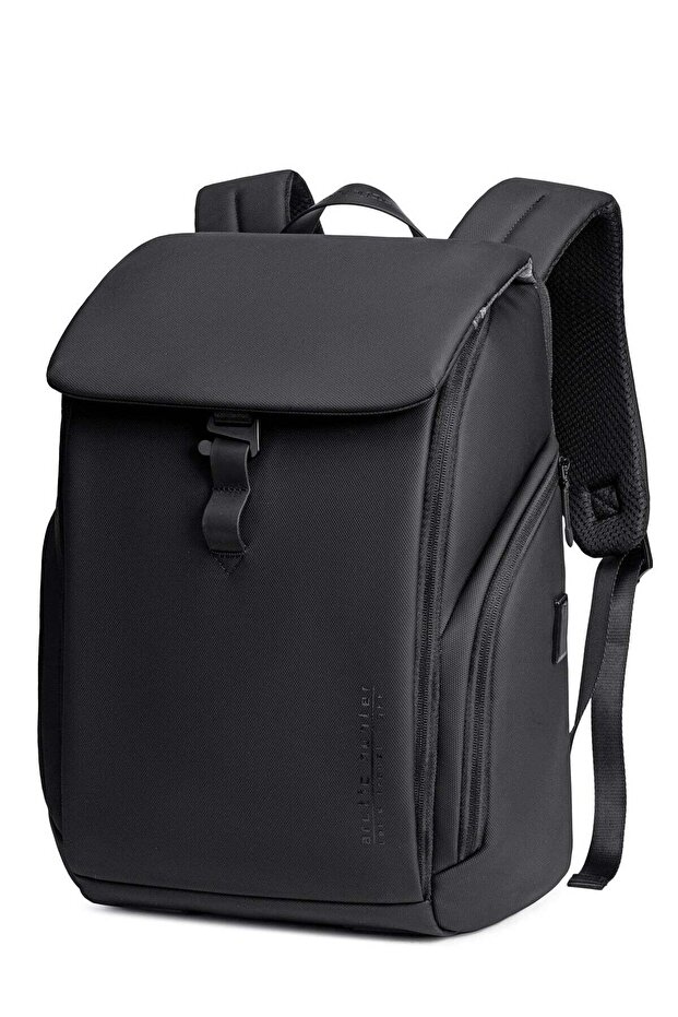 Water Resistant Stylish Casual Backpack Anti-Theft Laptop Shoulder Backpack Bag with B