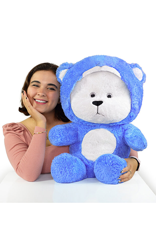 Hooded Sleepy Plush Toy – 90 cm Soft Textured Sleeping Companion