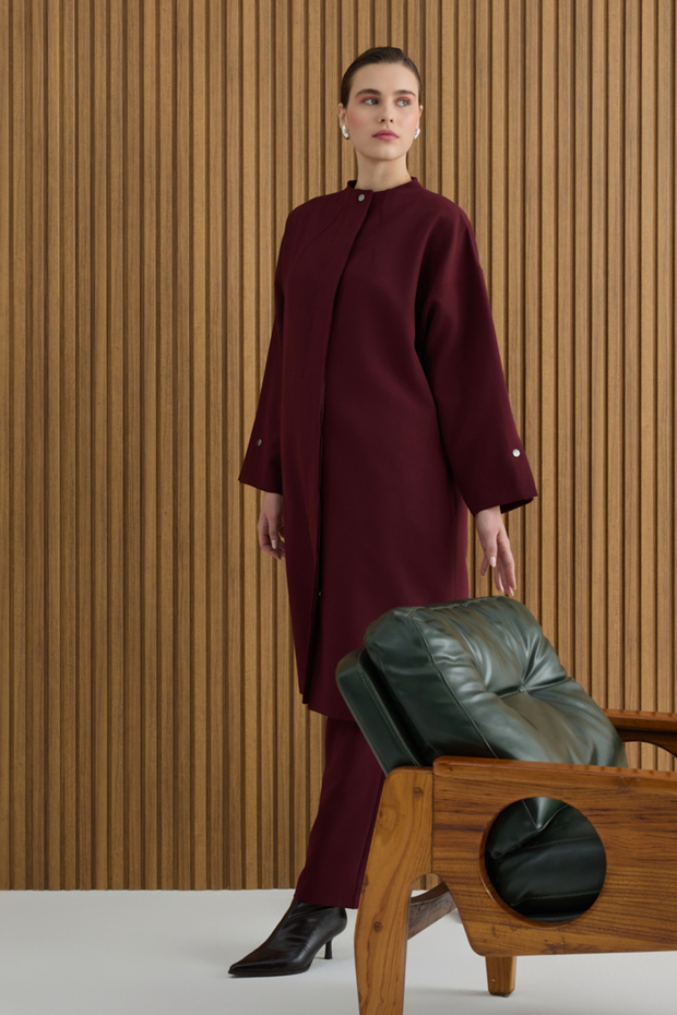 Bordo Dokuma Kap - 1