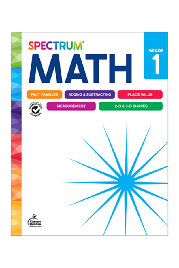 Math Workbook, Grade 1 - 1
