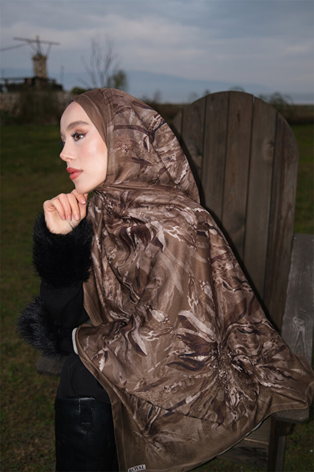 Mirel Soft Şal - Haki