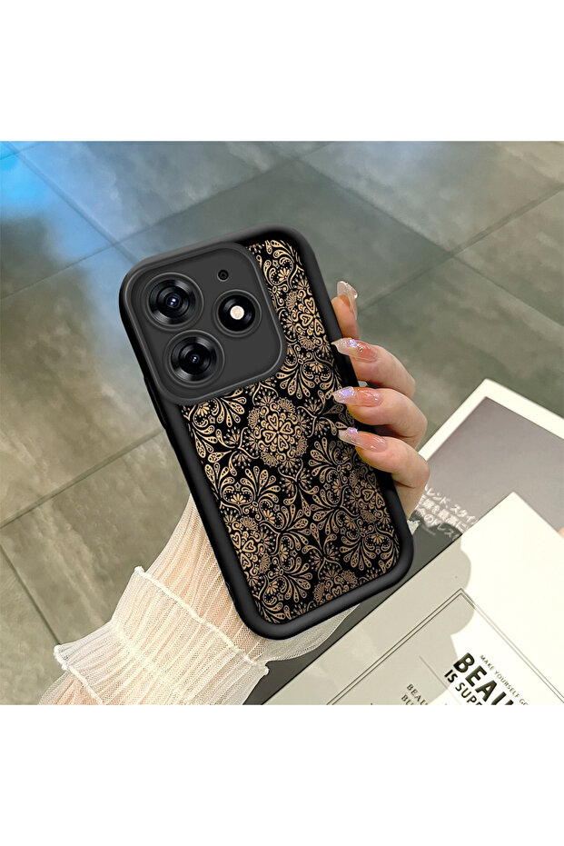 حافظة هاتف من السيليكون الناعم المتوافقة مع هاتف Tecno Spark 10 Pro، ذات ملمس مضاد للسقوط - 2