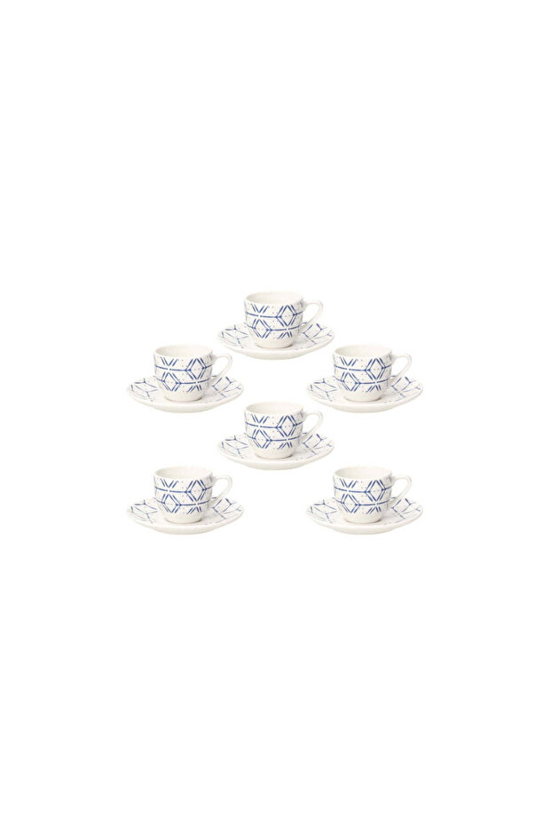 Coffee Cup Set 6 Pieces - Metropolis Down Town