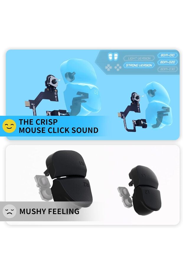 مجموعة أزرار النقر لوحدة تحكم PS5 - 7