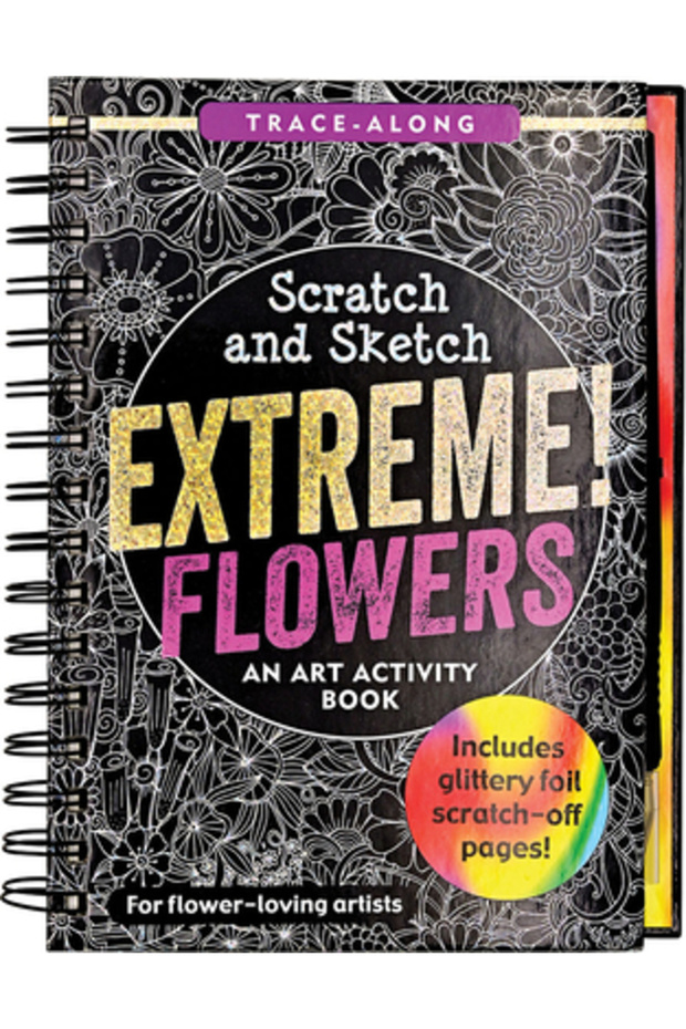 Scratch & Sketch Extreme Flowers