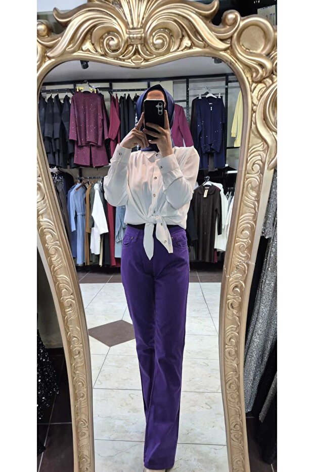 İspanyol keten pantolon - 2